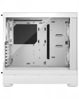 Alternative view of Fractal Design кутия за компютър Pop Silent TG Clear Tint бял