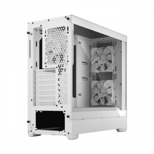 Fractal Design кутия за компютър Pop Silent TG Clear Tint бял