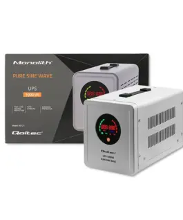 Qoltec Uninterruptible захранващ блок Pure Sine Wave