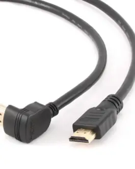 Alternative view of Gembird HDMI кабел HDMI v1.4 3D TV High Speed Ethernet 4.5M angled 90 (gold-plated)