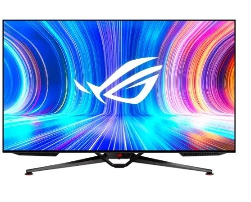 Asus Display 41.5 инча PG42UQ 4K 3840x2160 OLED 138Hz* 01MS 450nit DP HDMI 2.0x2 HDMI2.1x2 USB3.2 X4 SPEAKER WOFER