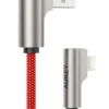 AUKEY AUKEY CB-AL04 червен OEM N ylon USB - Lightning Ca