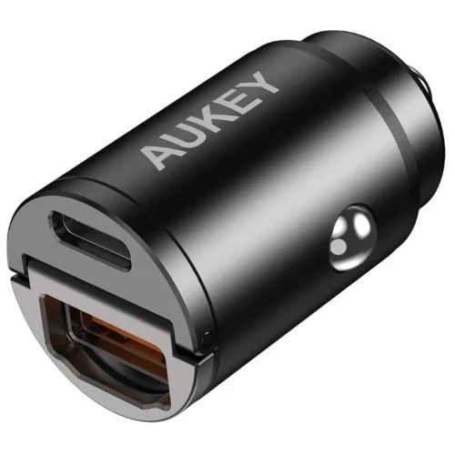 AUKEY AUKEY CC-A3 Mini Alumin ium зарядно за кола 2xUSB