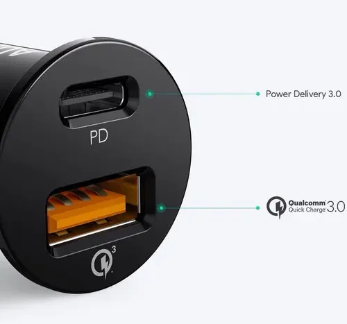 AUKEY AUKEY CC-Y11 Mini зарядно за кола 2xUSB