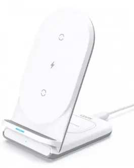 AUKEY AUKEY LC-A2 бял Wireless зарядно 2in1 USB-C