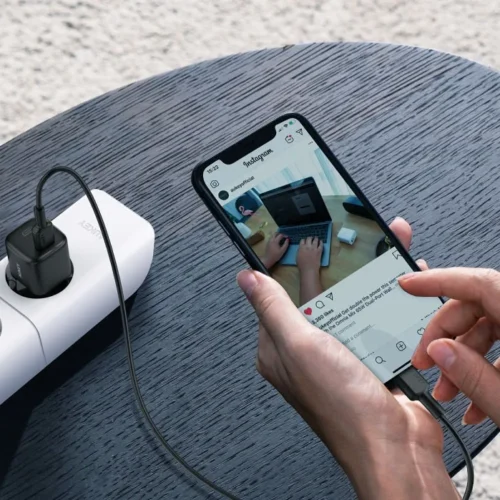 AUKEY мрежово зарядно 1xUSB-C PD 20W PA-B1 черен