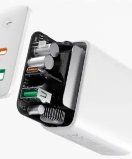 Alternative view of AUKEY AUKEY PA-D1 бял мрежово зарядно 2xUSB Power Del