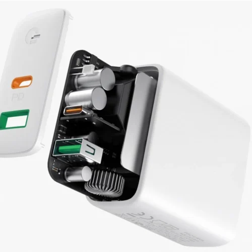 Alternative view of AUKEY AUKEY PA-D1 бял мрежово зарядно 2xUSB Power Del