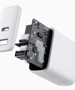 Alternative view of AUKEY AUKEY PA-F3S бял мрежово зарядно 2xUSB Power Del