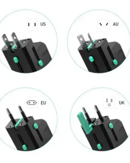 Alternative view of AUKEY AUKEY PA-TA06 Universal Travel мрежово зарядно PD