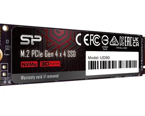 Silicon Power SSD UD90 500GB PCIe M.2 2280 NVMe Gen 4×4 5000/4800 MB/s