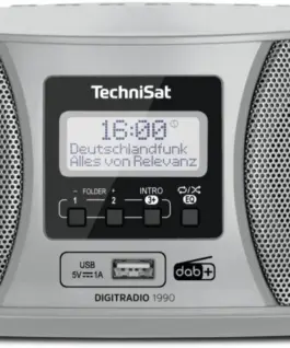 TechniSat Radio Digitradio 1990 DAB+/USB/FM silver