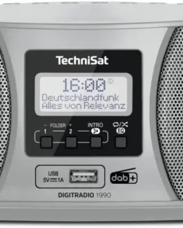 TechniSat Radio Digitradio 1990 DAB+/USB/FM silver