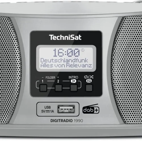 TechniSat Radio Digitradio 1990 DAB+/USB/FM silver