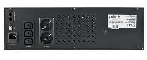 Gembird UPS 2000VA Line-In 2xC13 2xSchuko USB