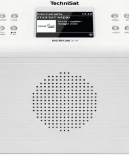 Alternative view of TechniSat Kitchen radio Digitradio 21 IR бял
