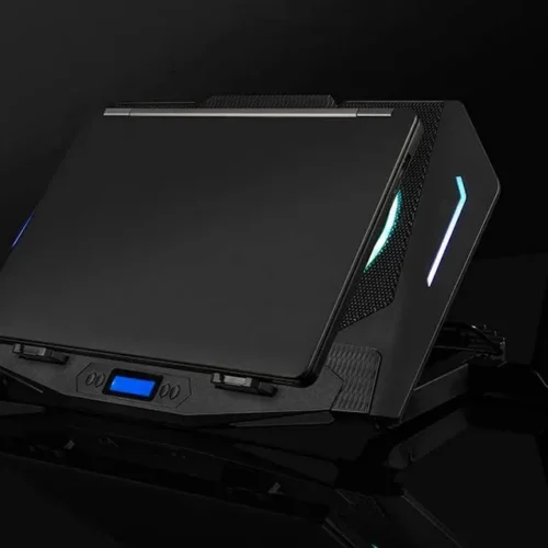 Alternative view of MODECOM Лаптоп Cooling Stand CF21 RGB SILENT FAN черен