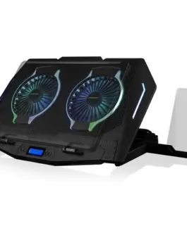 MODECOM Лаптоп Cooling Stand CF21 RGB SILENT FAN черен