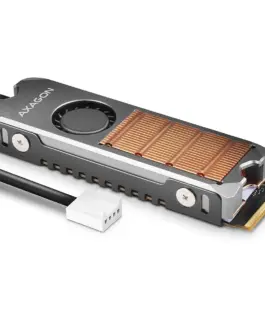 AXAGON AXAGON CLR-M2FAN activ e fan M.2 SSD 80mm SSD
