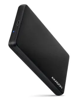 AXAGON External SLIDE box EE25-SLC USB-C 3.2 Gen1 - SATA 6G 2.5inch черен