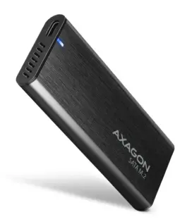 AXAGON ALU box EEM2-SBC USB-C 3.2 Gen 2 - M.2 SATA SSD 30-80mm