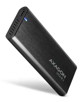 AXAGON ALU box EEM2-SBC USB-C 3.2 Gen 2 - M.2 SATA SSD 30-80mm