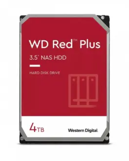 Western Digital Drive 35 inches червен Plus 4TB CMR 256MB/5400RPM