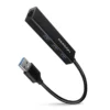 AXAGON Hub HMA-GL3A 3x USB-A + GLAN USB3.2 Gen 1 metal 20cm USB-A кабел