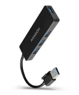 AXAGON HUE-G1A 4x USB3.2 Gen 1 SLIM hub w. 14cm Type-A кабел