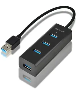 AXAGON Charging Hub HUE-S2B 4x USB 3.2 Gen 1 MicroUSB Charging Connector