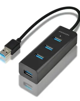AXAGON Charging Hub HUE-S2B 4x USB 3.2 Gen 1 MicroUSB Charging Connector