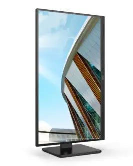 Alternative view of AOC Monitor 24P2QM 23.8 VA 75 Hz HDMI DP DVI Pivot