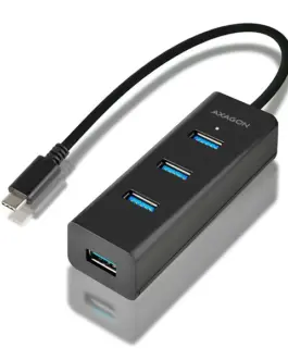 AXAGON Charging Hub HUE-S2C 4x USB 3.2 Gen 1 MicroUSB Charging Connector Type-C