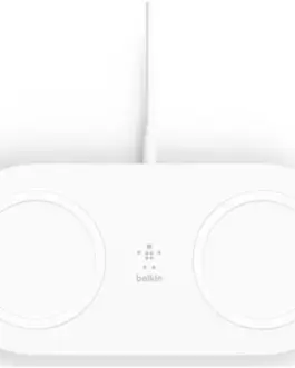 Belkin Wireless зарядно 2 x 15W бял