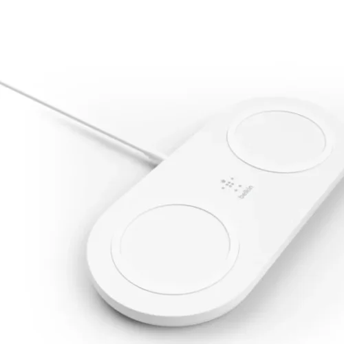 Belkin Wireless зарядно 2 x 15W бял