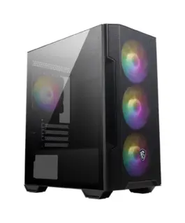 MSI Case Mag Forge M100R Tempeчервен glass USB 3.2