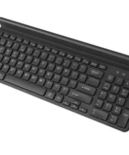 Natec Keyboard Felimare US bluetooth + 2.4GHz Slim phone/Таблет holder черен