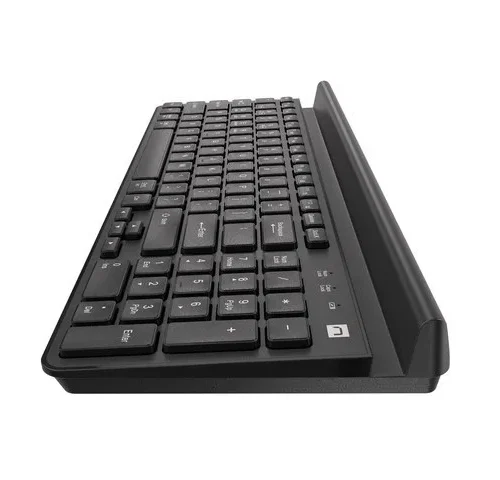 Alternative view of Natec Keyboard Felimare US bluetooth + 2.4GHz Slim, phone/Таблет holder черен