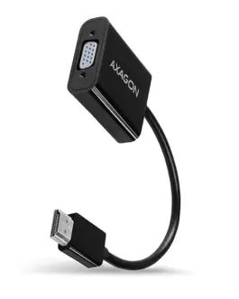 AXAGON червенuction / адаптер RVH-VGAN HDMI -> VGA FullHD Audio OUT