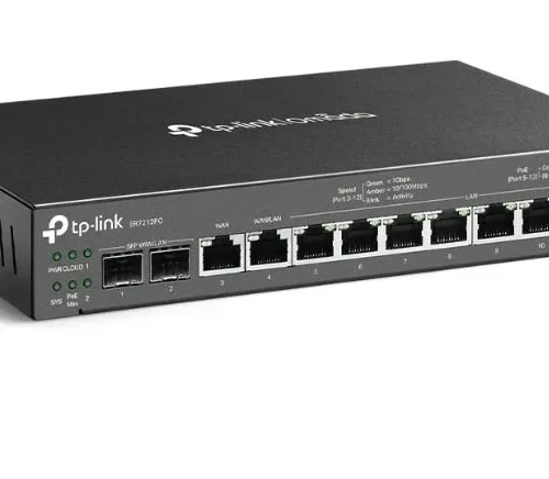 Alternative view of TP-LINK Router VPN Gigabit PoE+ ER7212PC