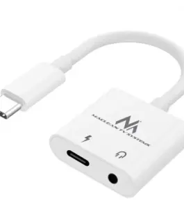 Maclean кабел адаптер USB-C 3,5 mm jack PD MCTV-848
