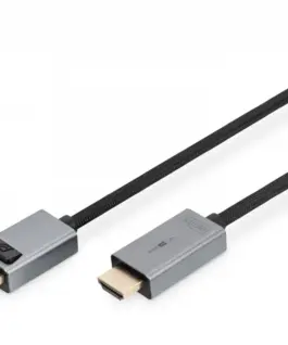 Digitus DP to HDMI адаптер кабел DB-340202-018-S