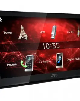 Alternative view of JVC Radio car KWM-27DBT