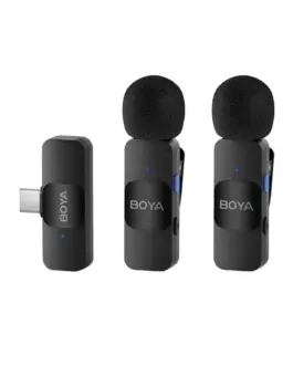 Безжична микрофонна система BOYA BY-V20 за Ревер USB-C