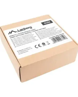 Alternative view of Lanberg кабел HDMI M/M v2.1 40M 8K черен optical OAC