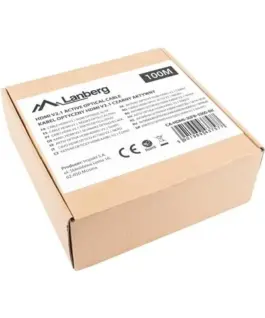 Alternative view of Lanberg кабел HDMI M/M v2.1 100M 8K черен optical AOC