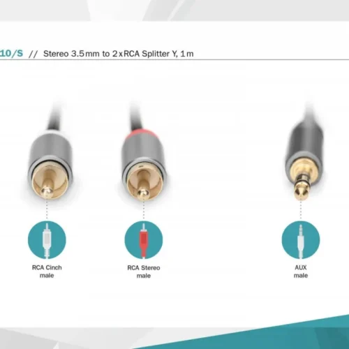 Digitus Audio адаптер кабел DB-510330-010-S
