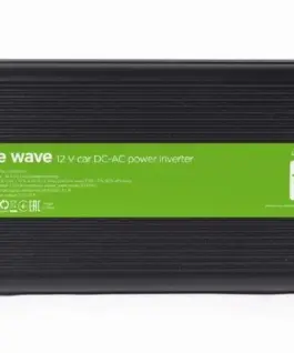 Alternative view of Gembird Pure sine wave car DC-AC power inverter 12V/230V 1000W/2000W