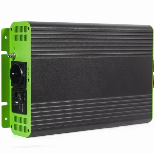 Alternative view of Gembird Pure sine wave car DC-AC power inverter 12V/230V 2000W/4000W