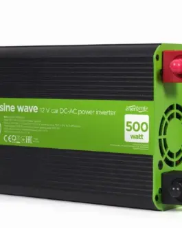Alternative view of Gembird Pure sine wave car DC-AC power inverter 12V/230V 500W/1000W